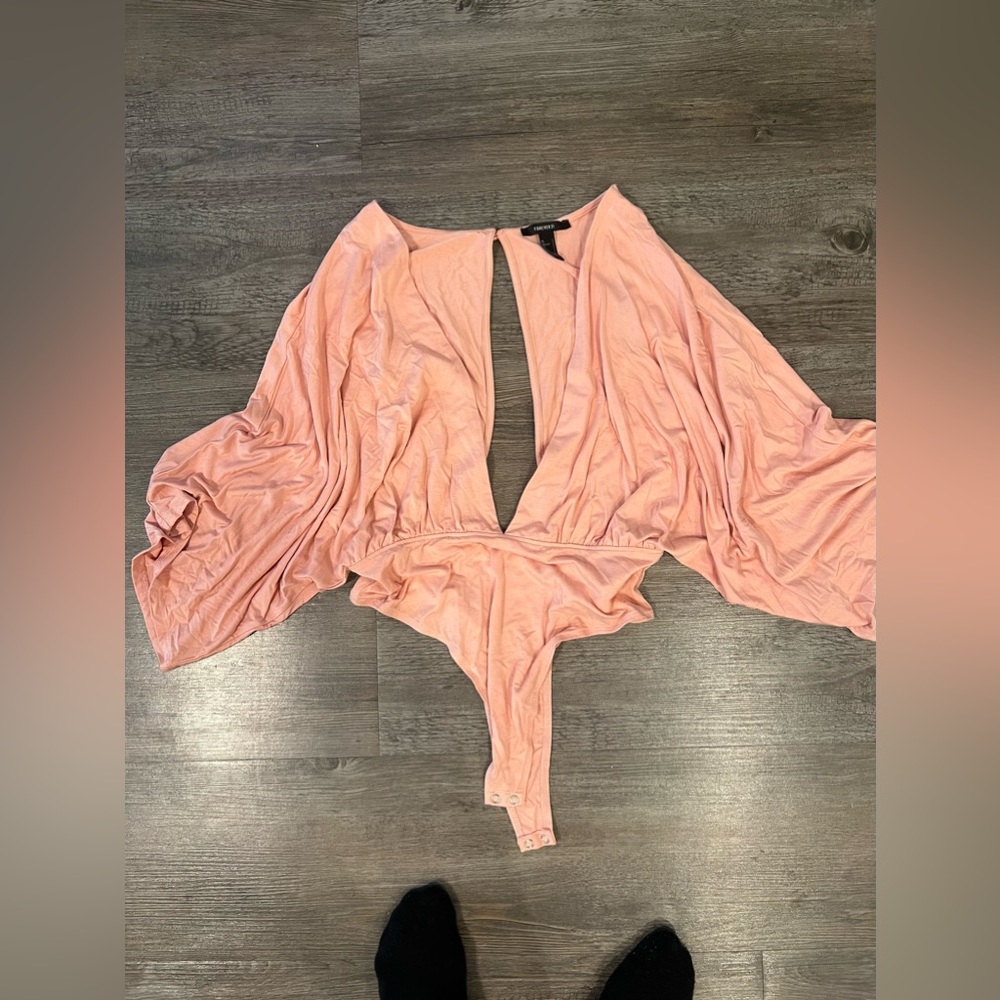 Forever 21 plunge bodysuit